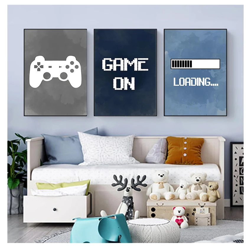 Gaming Accessories For Bedroom - Dekorasi Dinding Kamar Anak Laki-laki, Poster
