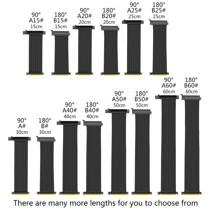 Pcie Extension Cable - Kabel Riser PCI untuk EXPRESS 16X