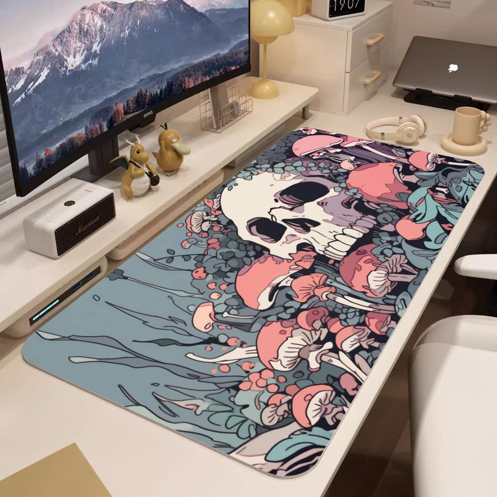 Jinx Gaming Accessories - Pastel matras meja Goth bantalan Mouse