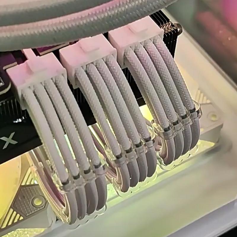Pcie Extension Cable - Set Kabel Ekstensi PSU ATX 24Pin