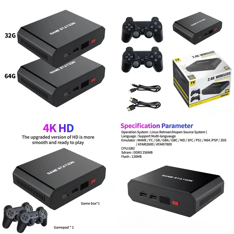 Video Gaming Accessories - Konsol Video Game M8plus HD Box