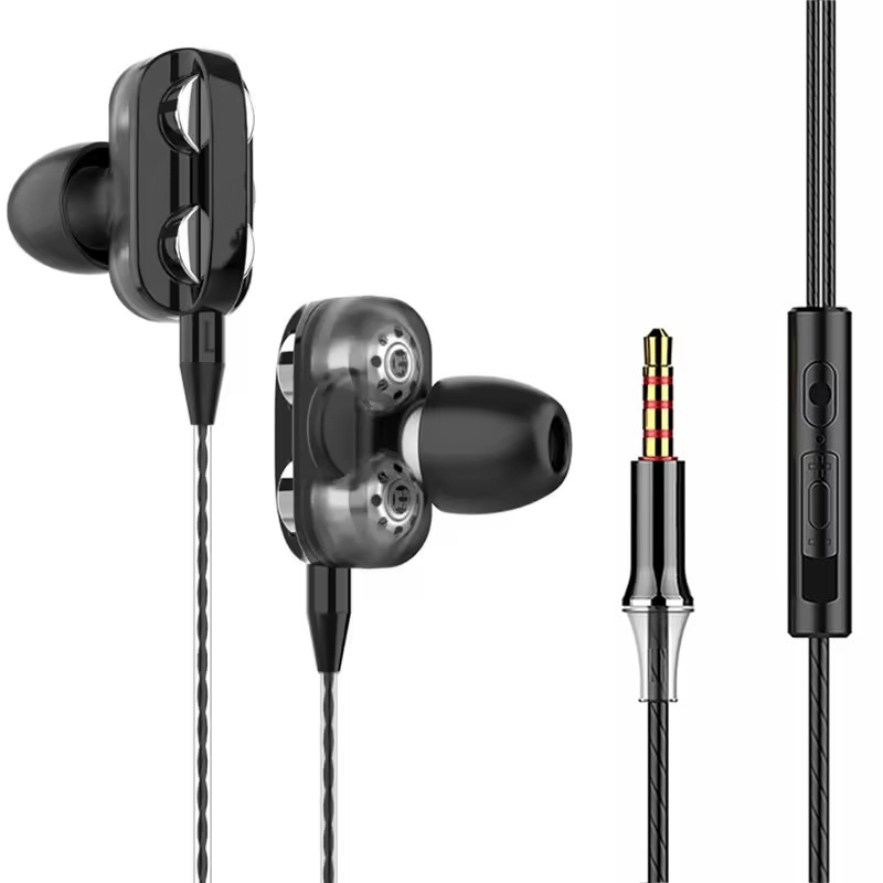 Gaming Accessories For Android - Headphone Berkabel 3.5Mm Mikrofon HD untuk