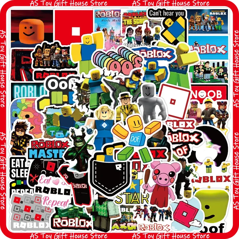 Gaming Accessories Roblox - 100 Buah Stiker Roblox Stiker Vinil