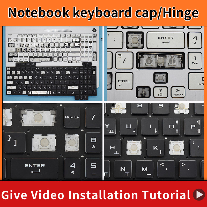 Gaming Accessories Uk - Engsel Tutup Tombol Pengganti untuk Keyboard