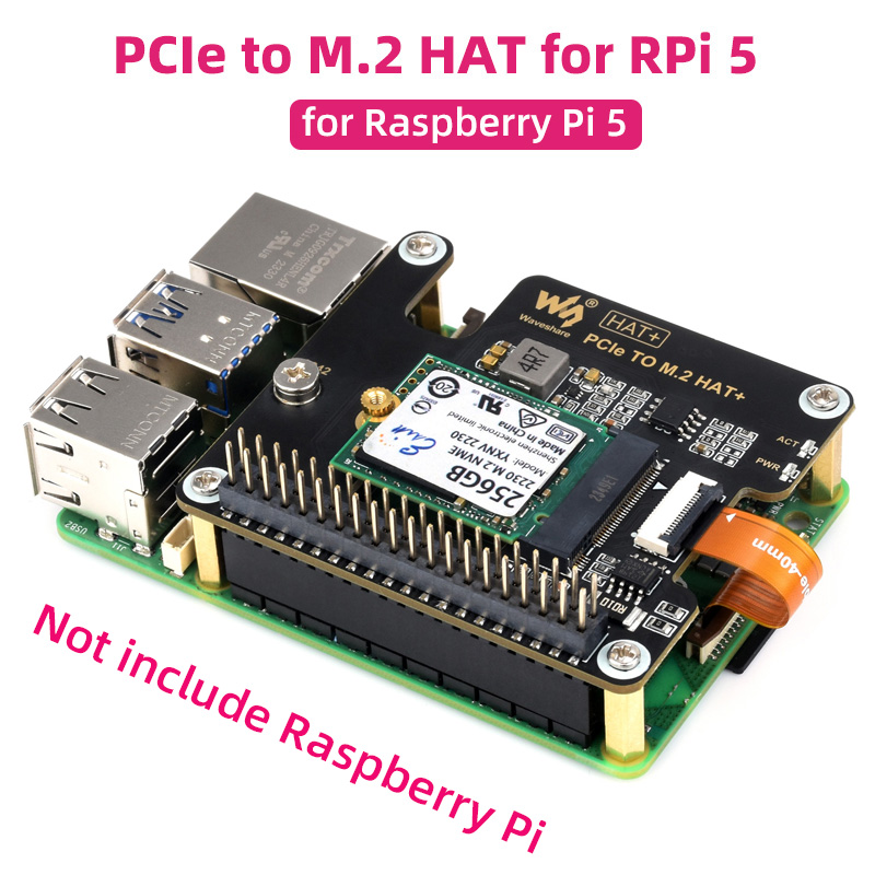 Pcie Extension Cable - Raspberry Pi 5 PCIe ke M.2
