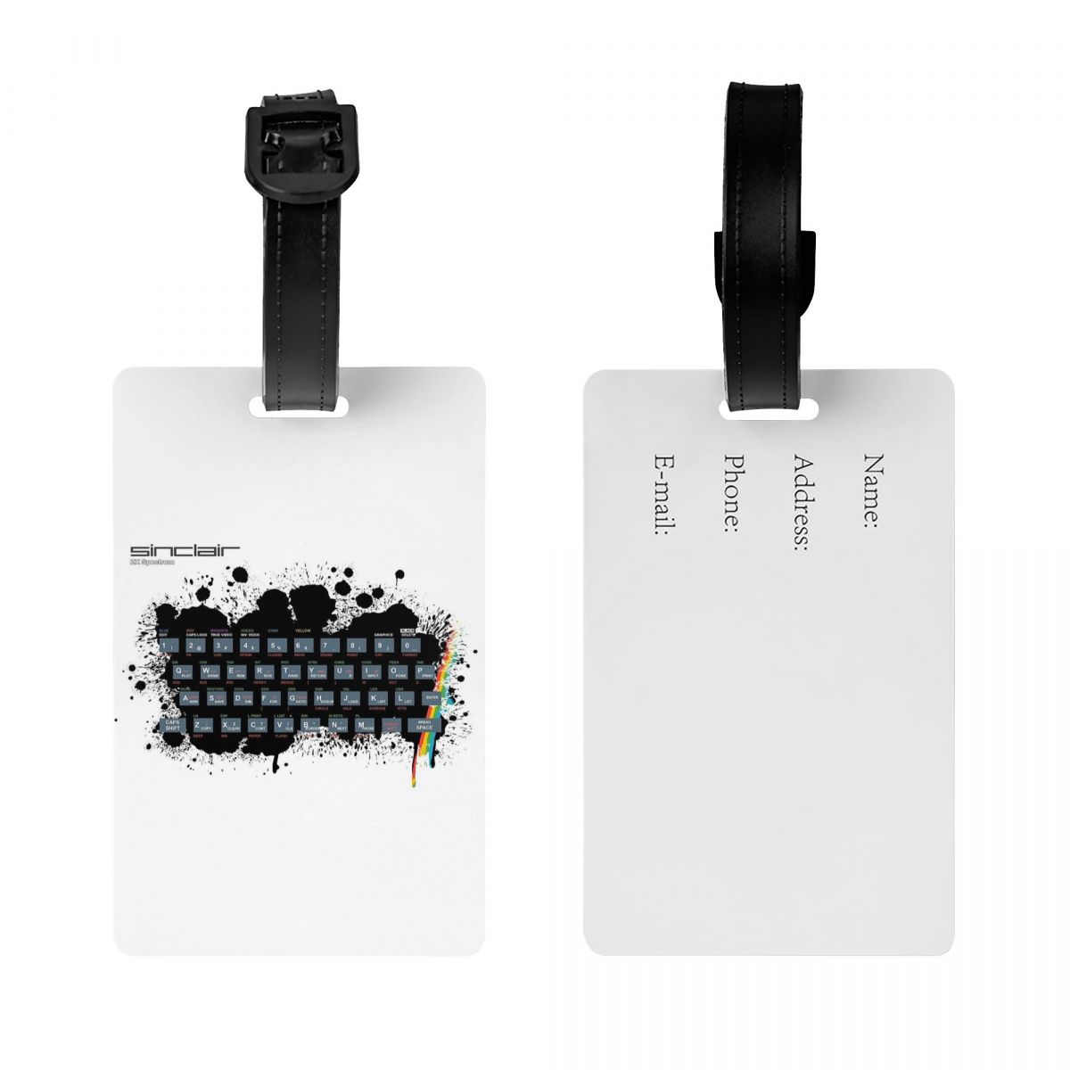 Gaming Accessories Name - Retro Gaming Art ZX Spectrum Tag