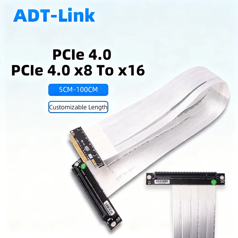 Pcie Extension Cable - Kabel Ekstensi Riser ADT-Link PCIE 4.0