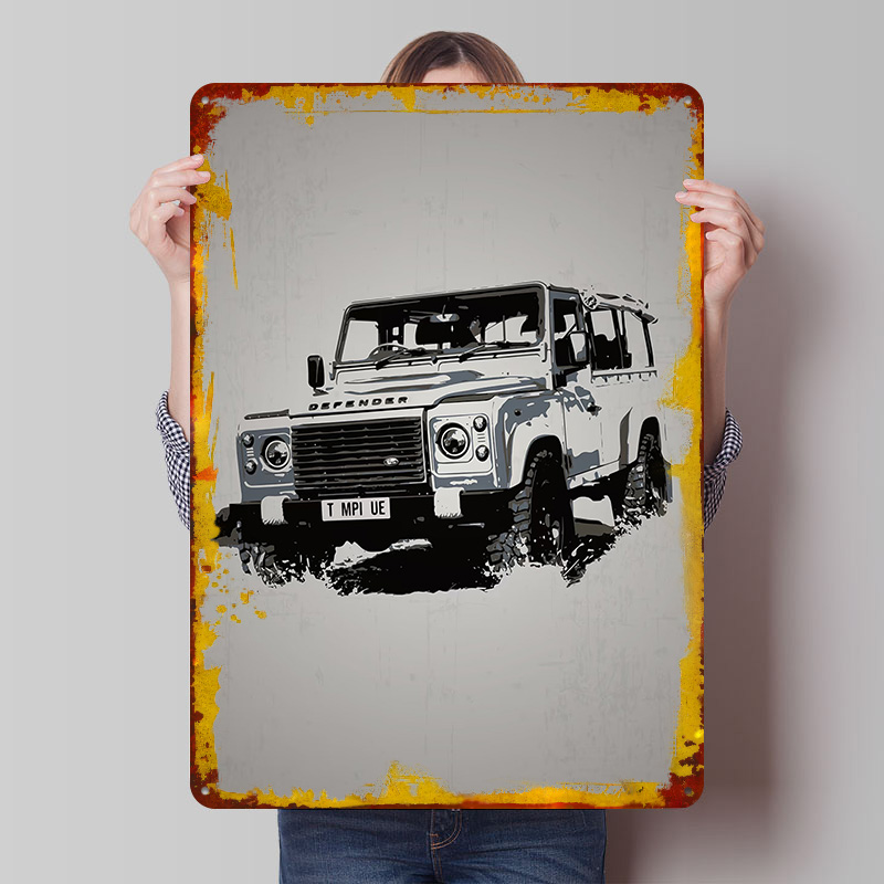 Gaming Accessories Uk - Poster Mobil UK Car Rover Defender,