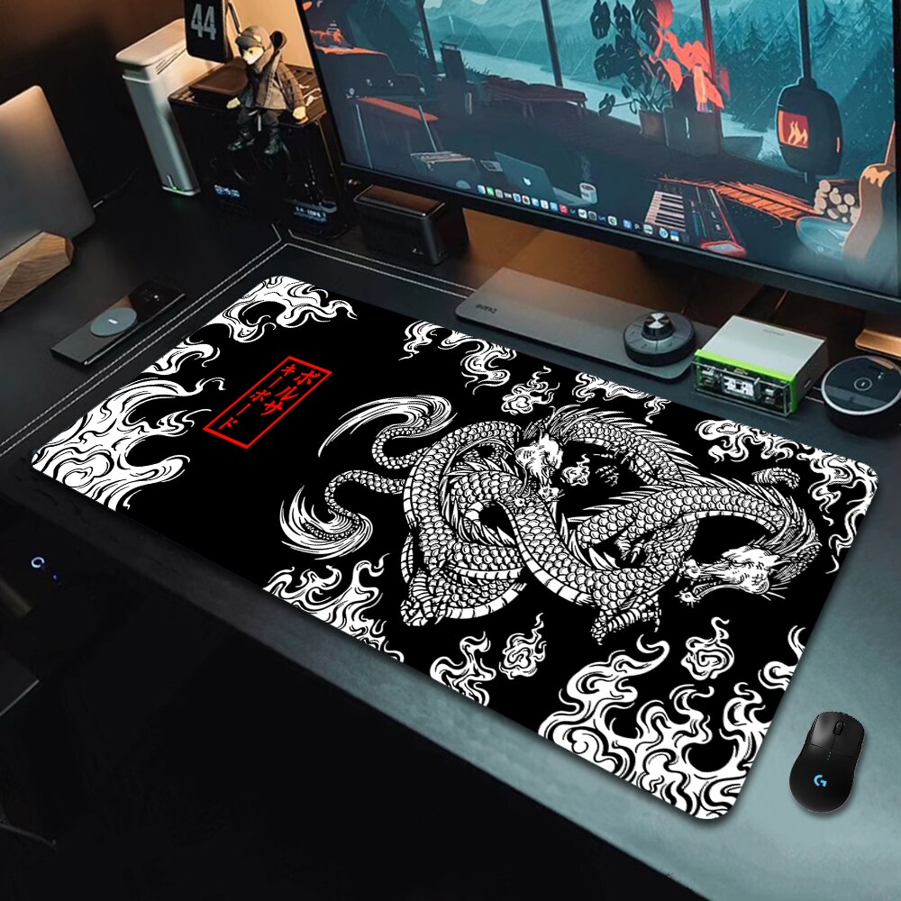 Jinx Gaming Accessories - Alas Mouse Gaming besar naga Jepang,