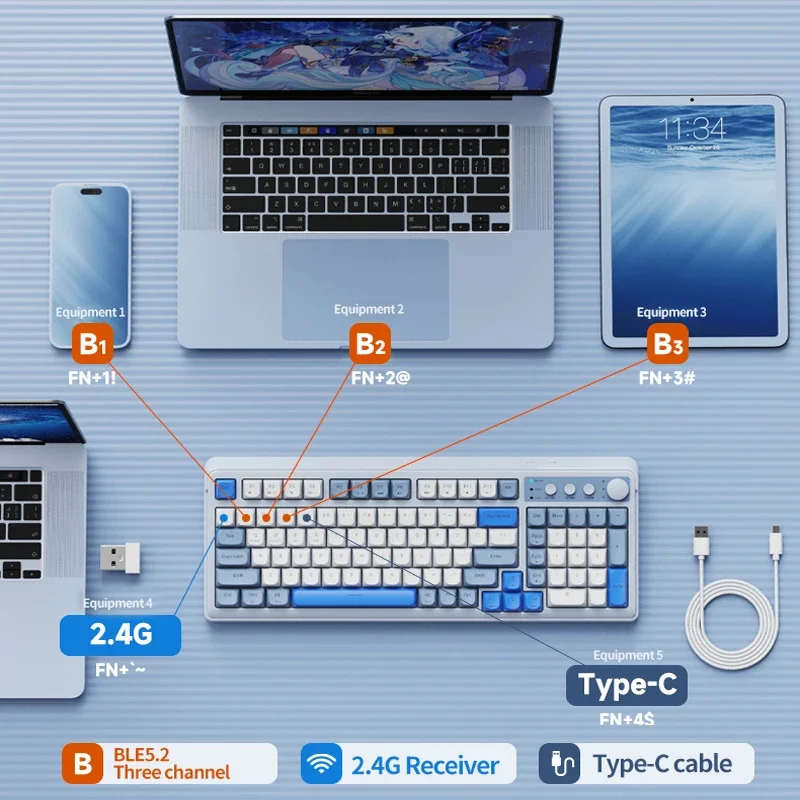 LINGBAO LB-K01 Keyboard Membra - Gaming Accessories Uk ulasan dan harga
