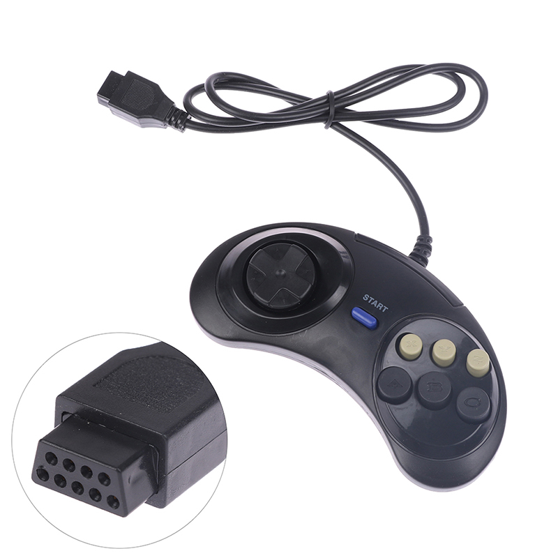1 buah klasik kabel 6 tombol J - Gaming Accessories Driving ulasan dan harga