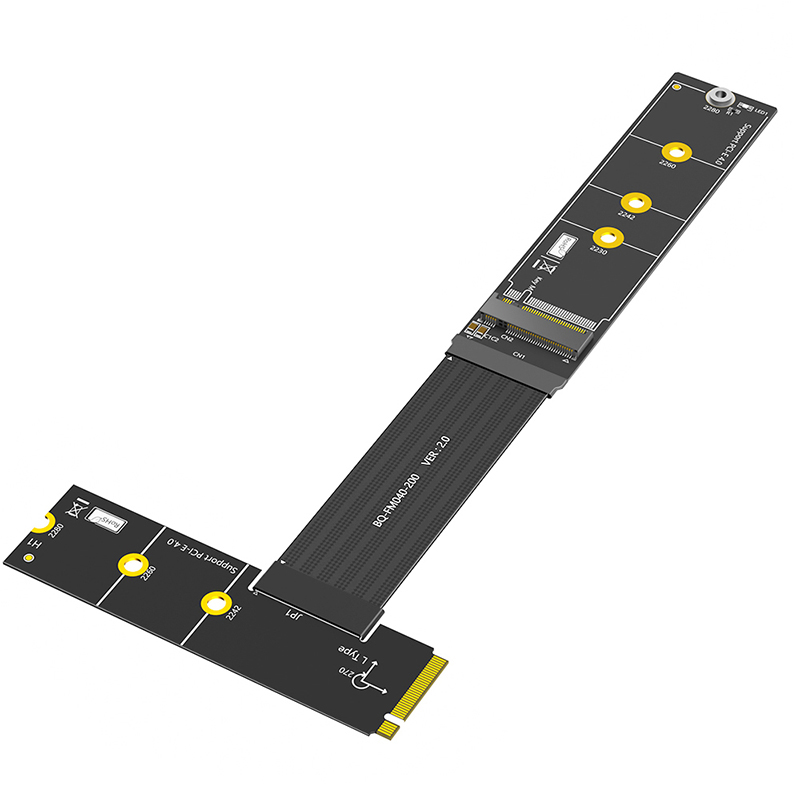 30CM M.2 NVME 4.0 Kabel Eksten - Pcie Extension Cable ulasan dan harga