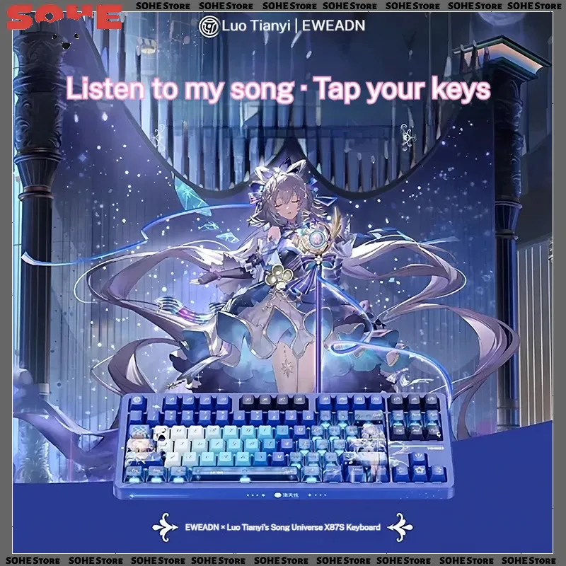 EWEADN X87S Kolaborasi LuoTian - Gaming Accessories Uk ulasan dan harga