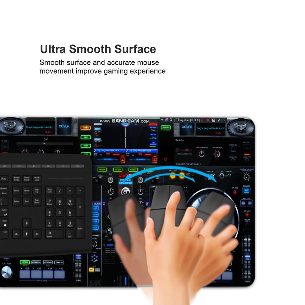 Radio Dj alas Mouse game besar - Jinx Gaming Accessories ulasan dan harga