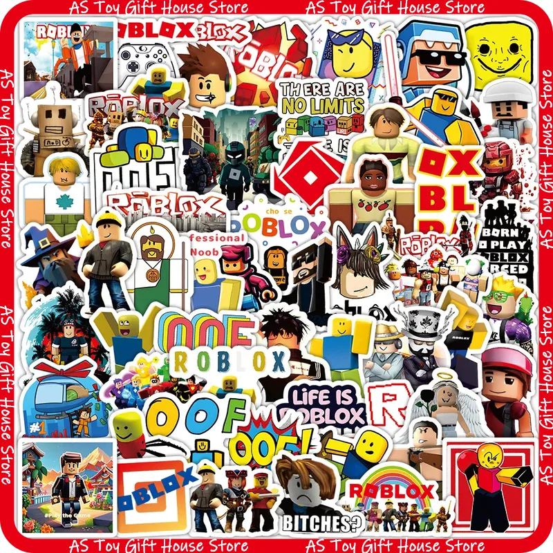 Penjualan Panas 60pcs Stiker K - Gaming Accessories Roblox ulasan dan harga