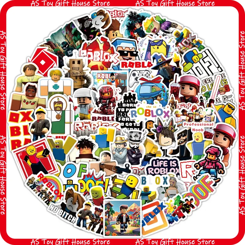 Penjualan Panas 60pcs Stiker K - Gaming Accessories Roblox ulasan dan harga