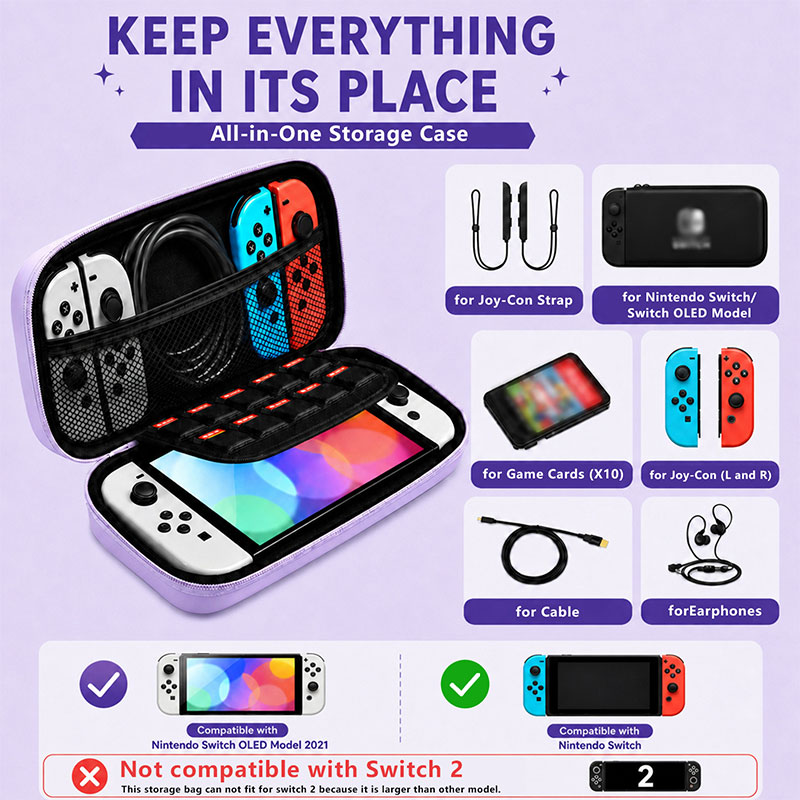 Tas Jinjing Portabel Tas Penyi - Gaming Accessories Nintendo ulasan dan harga