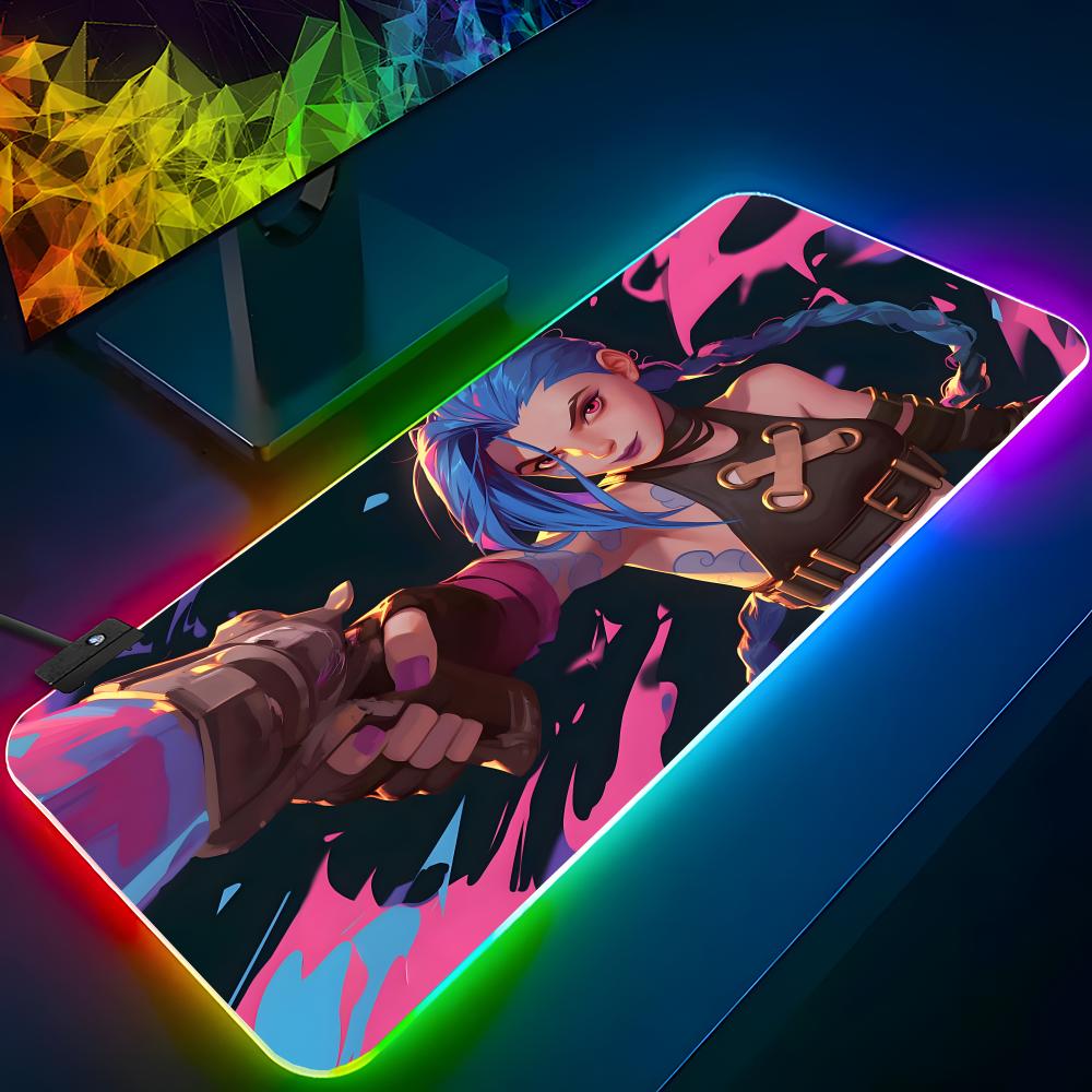 Cool J-Jinxs Mouse Pad RGB Bac - Jinx Gaming Accessories ulasan dan harga