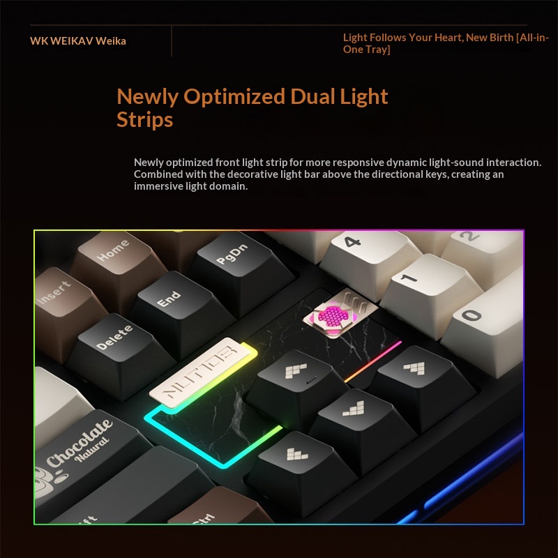 Weikav Nut108 Keyboard Mekanis - Gaming Accessories Uk ulasan dan harga