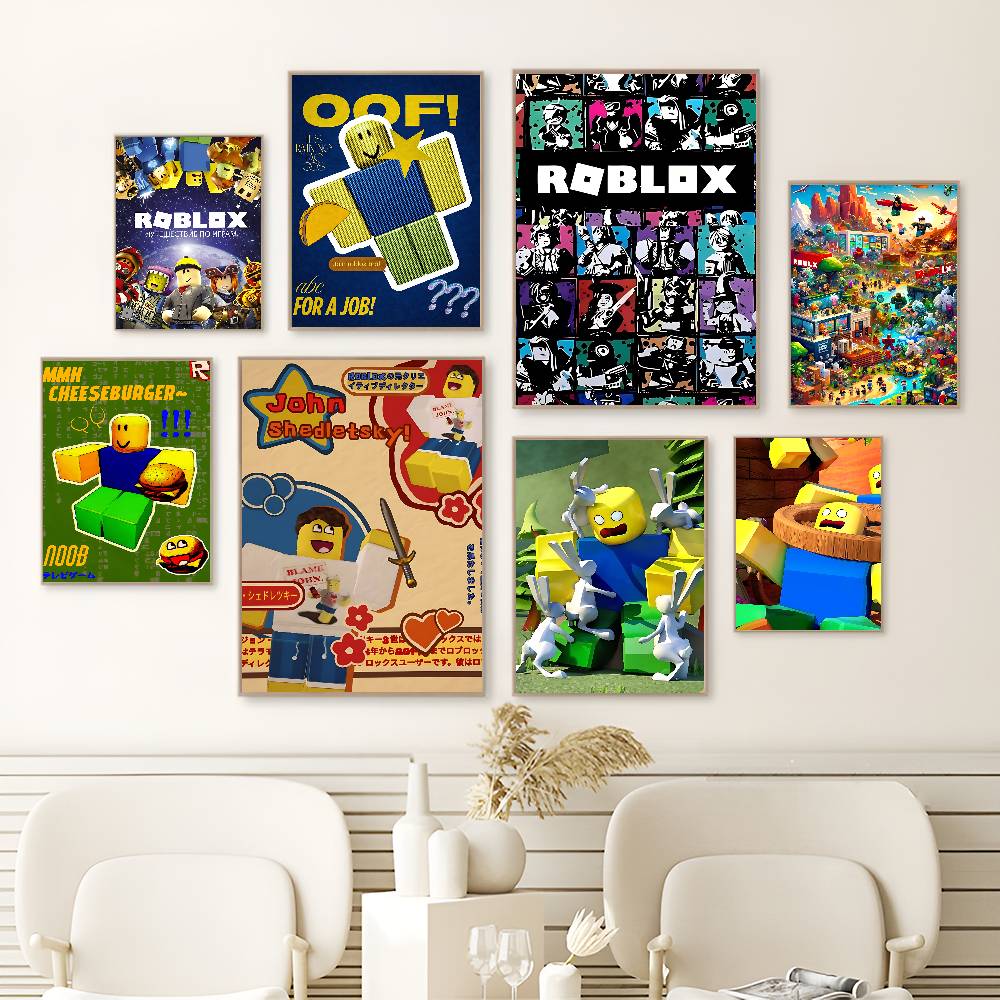 Poster Anime R-Roblox Game San - Gaming Accessories Roblox ulasan dan harga