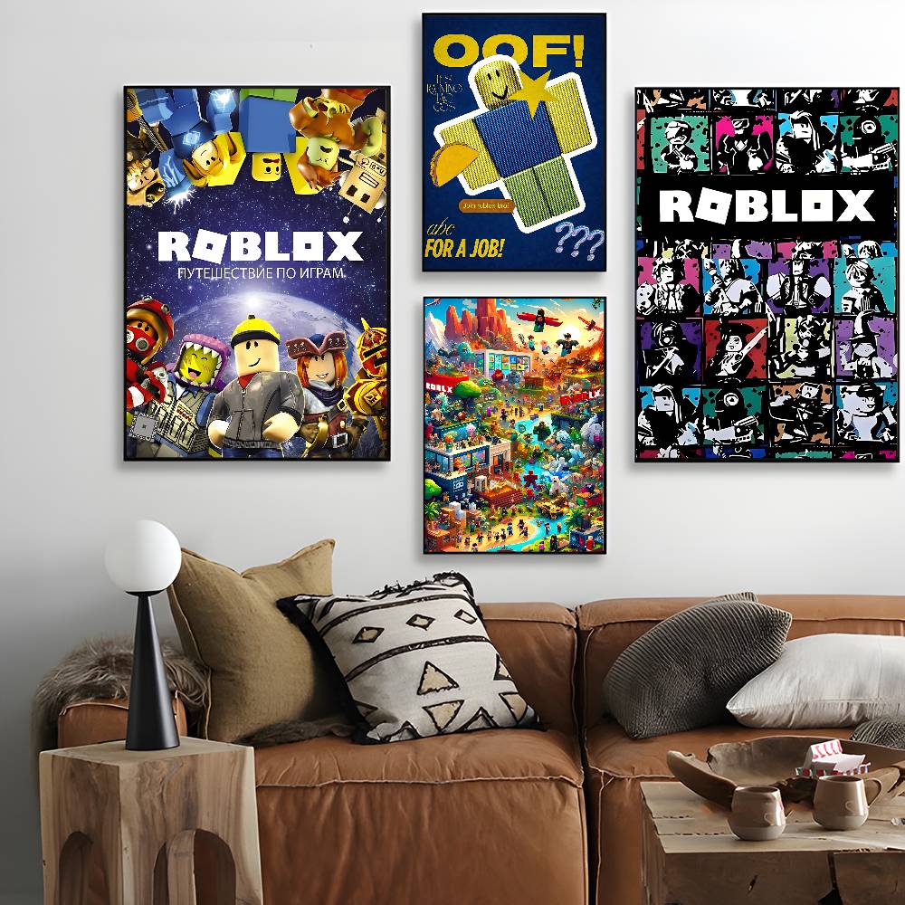 Poster Anime R-Roblox Game San - Gaming Accessories Roblox ulasan dan harga