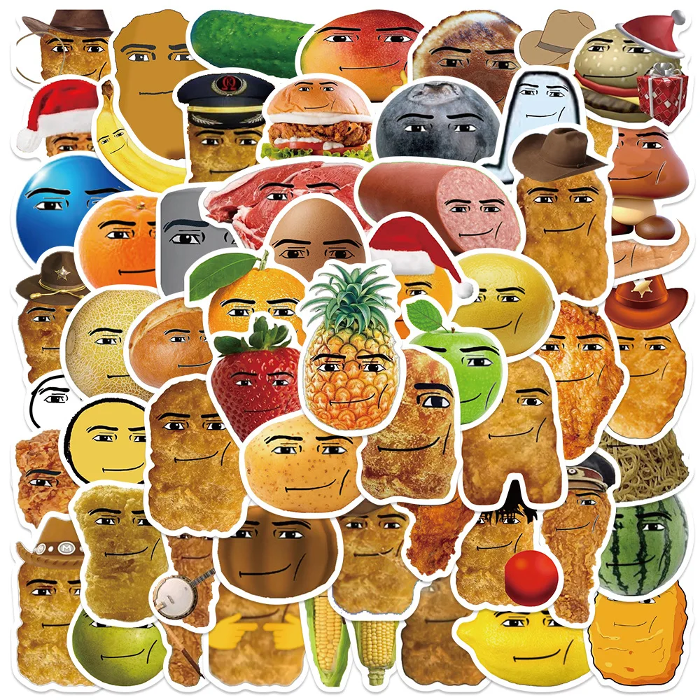 10/30/50 Buah Stiker Wajah Rob - Gaming Accessories Roblox ulasan dan harga