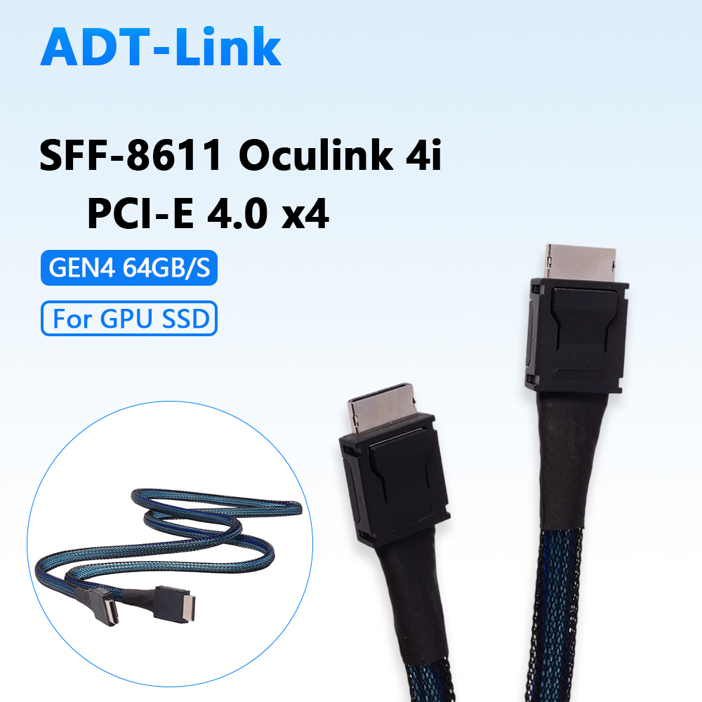 Kabel PCIE 4.0 X4 Oculink 4i / - Pcie Extension Cable ulasan dan harga