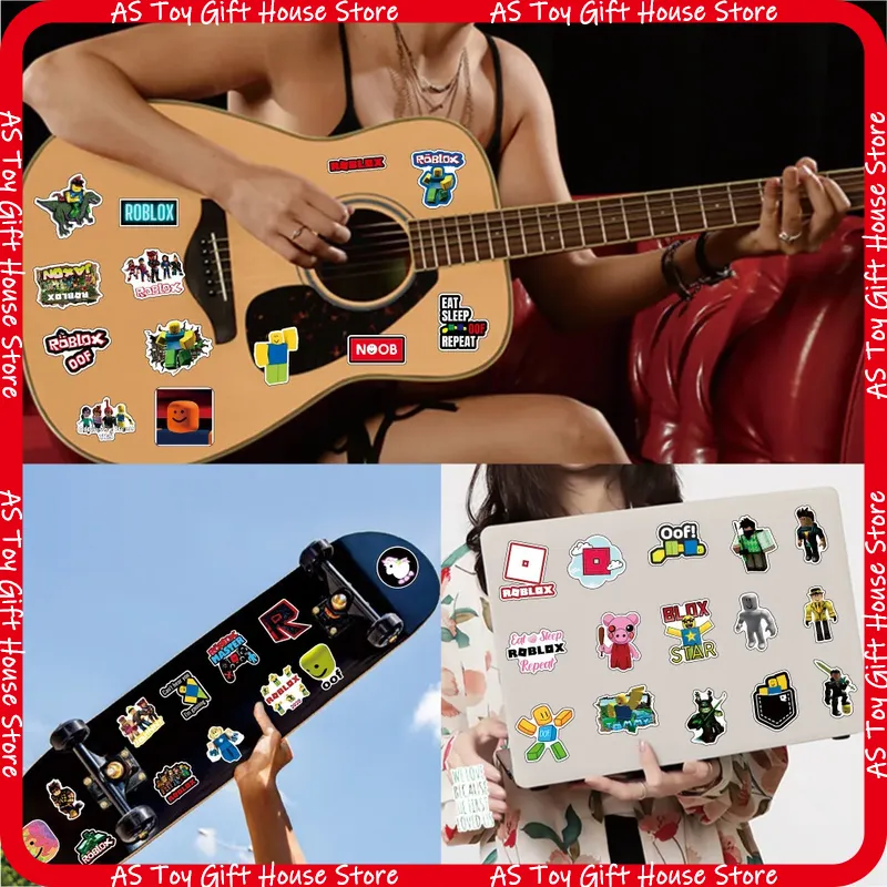 100 Buah Stiker Roblox Stiker  - Gaming Accessories Roblox ulasan dan harga
