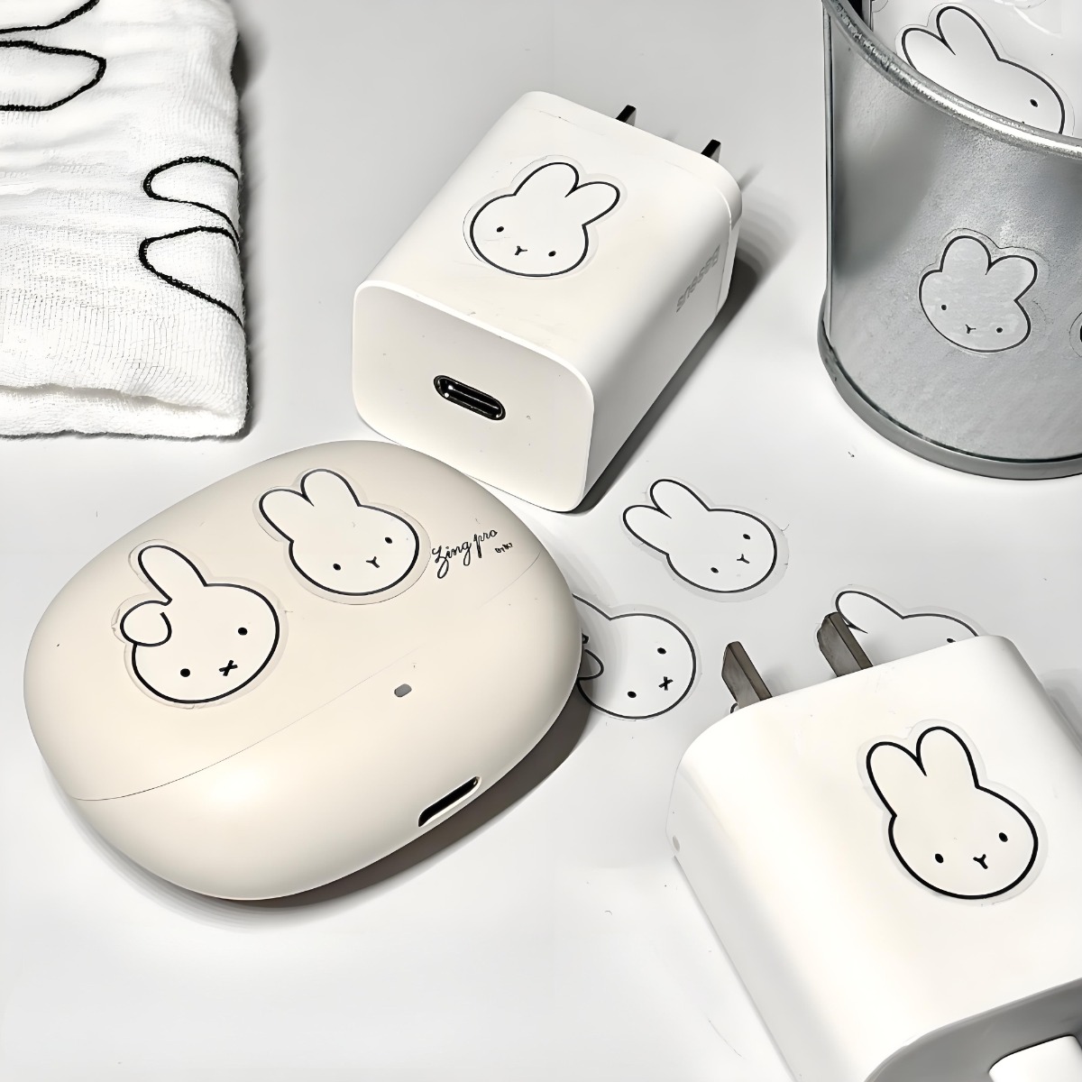 Stiker Cangkir Air Kelinci Mif - Gaming Accessories Cute ulasan dan harga