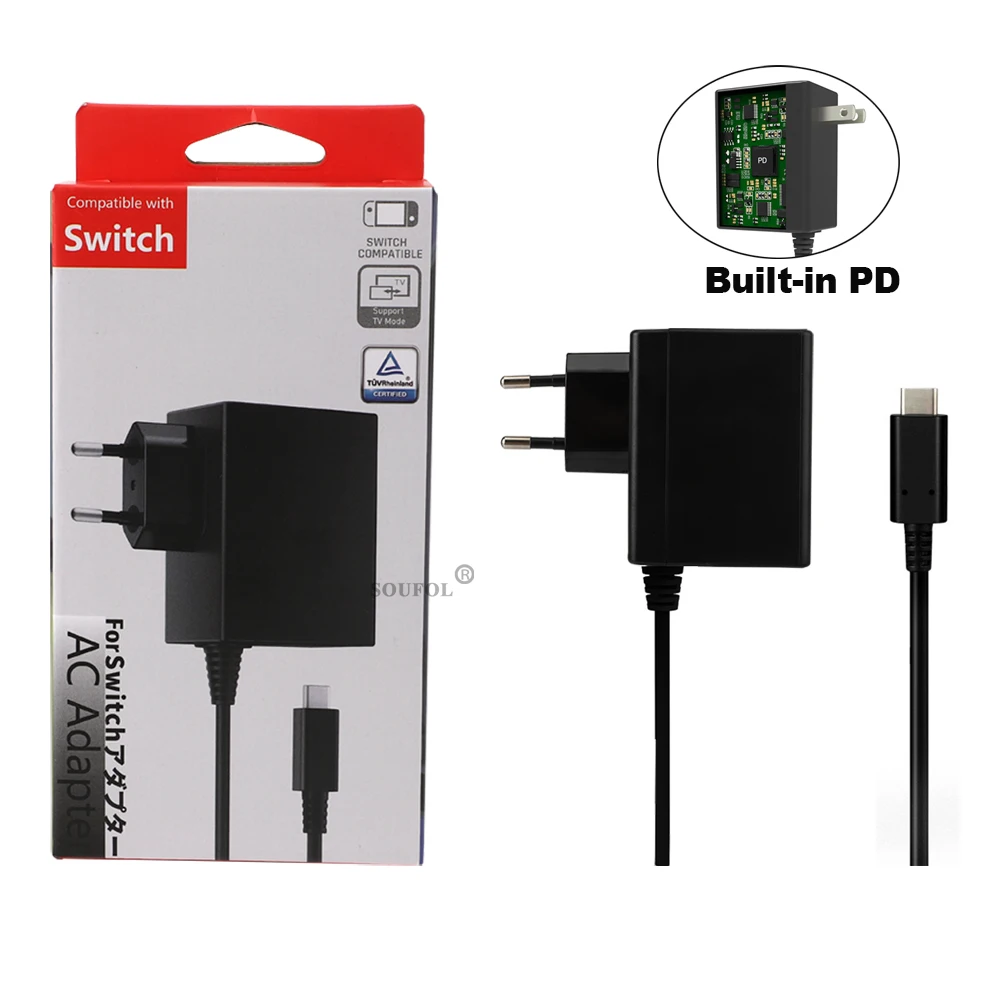 Pengisi Daya Adaptor Daya AC u - Gaming Accessories Nintendo ulasan dan harga