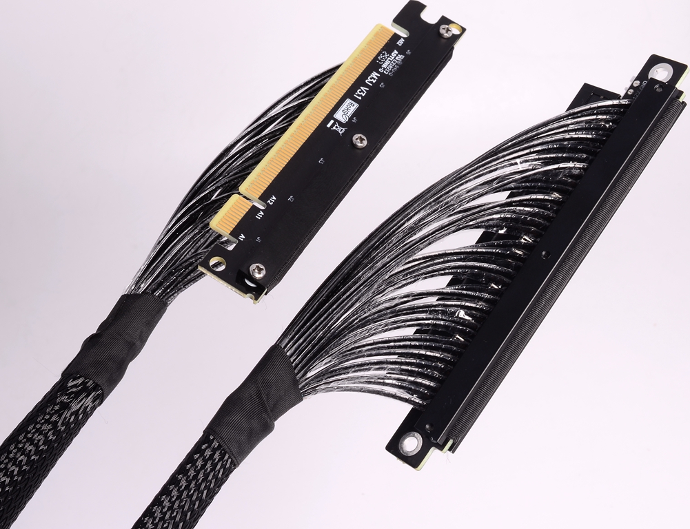Kabel ADT New Dual Reverse Ris - Pcie Extension Cable ulasan dan harga