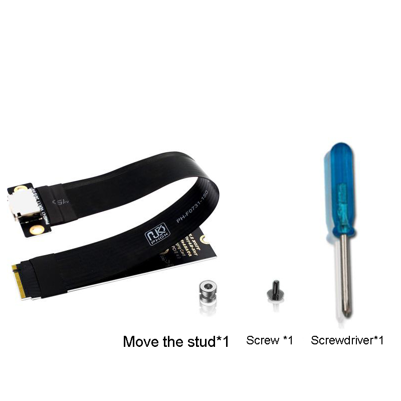 M.2 NVME Ke Oculink Kabel Ekst - Pcie Extension Cable ulasan dan harga