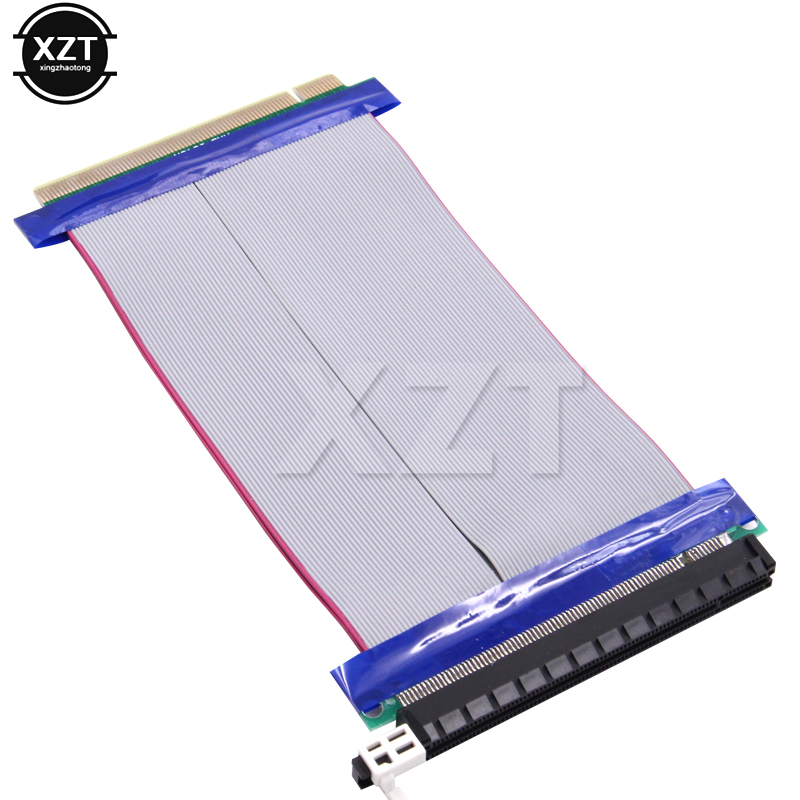 Kualitas Tinggi PCIe 16X PCI E - Pcie Extension Cable ulasan dan harga