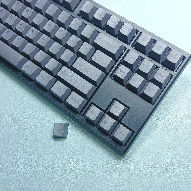 130 Tombol Keycap Hitam Abu-ab - Gaming Accessories Uk ulasan dan harga
