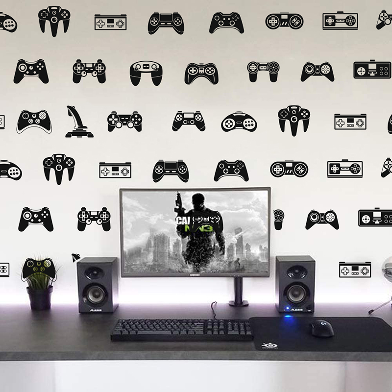 39 Buah Stiker Dinding Stiker  - Gaming Accessories For Bedroom ulasan dan harga