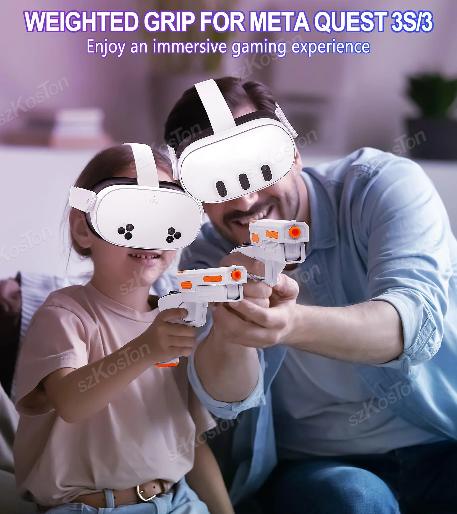 Pegangan Stok Senjata VR untuk - Gaming Accessories Controller ulasan dan harga