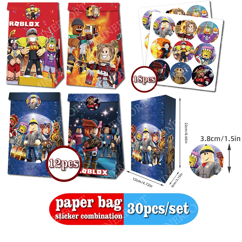 Stiker Bundar Kertas ROBLOX Ko - Gaming Accessories Roblox ulasan dan harga