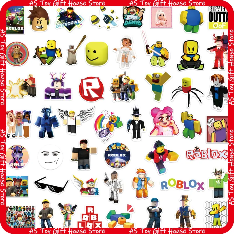 50 Buah Stiker Grafiti Roblox  - Gaming Accessories Roblox ulasan dan harga