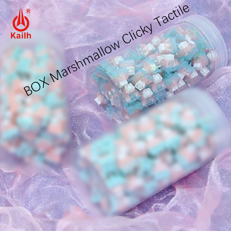 Kailh BOX Marshmallow Clicky T - Gaming Accessories Uk ulasan dan harga