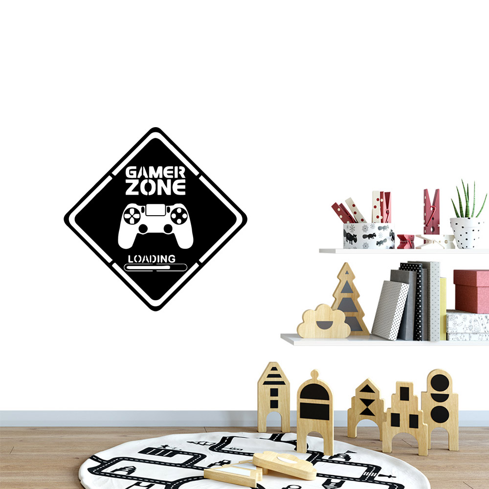1 buah Gamer stiker seni dindi - Gaming Accessories For Bedroom ulasan dan harga
