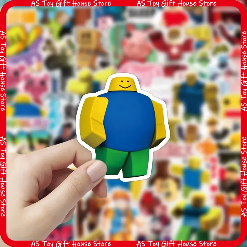 50 Pcs Stiker Roblox Tahan Air - Gaming Accessories Roblox ulasan dan harga