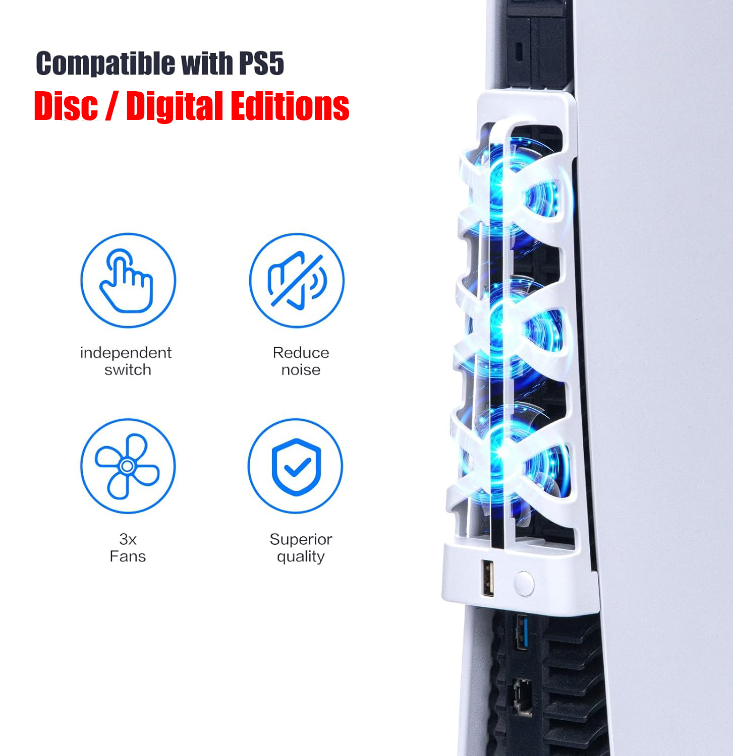 Kipas Pendingin Senyap untuk P - Gaming Zone Accessories ulasan dan harga