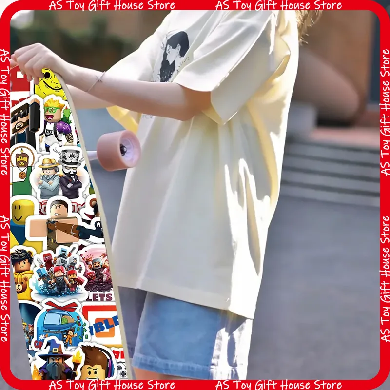 Stiker Game Kartun Vinyl Tahan - Gaming Accessories Roblox ulasan dan harga