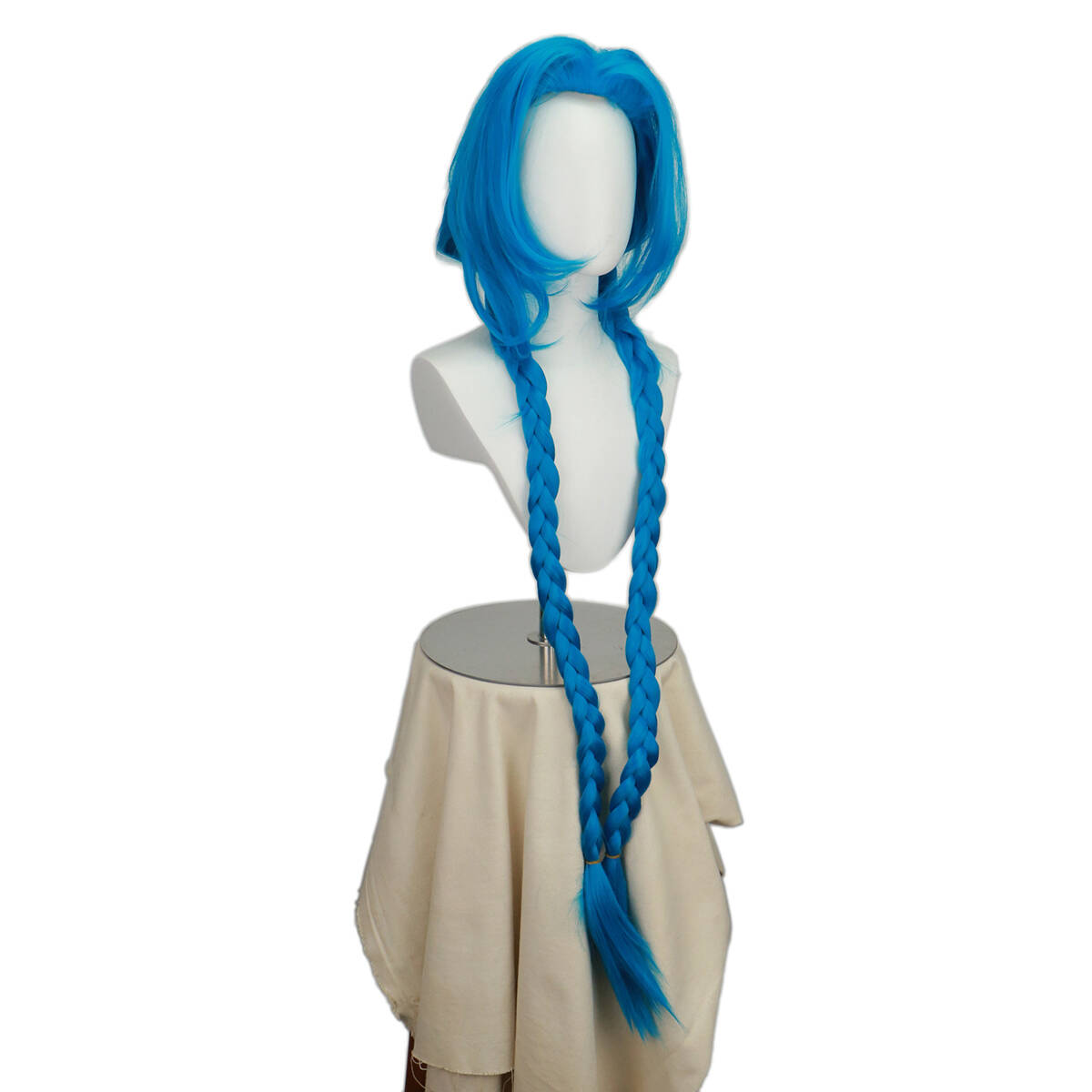 Wig Cosplay Jinx dari League o - Jinx Gaming Accessories ulasan dan harga